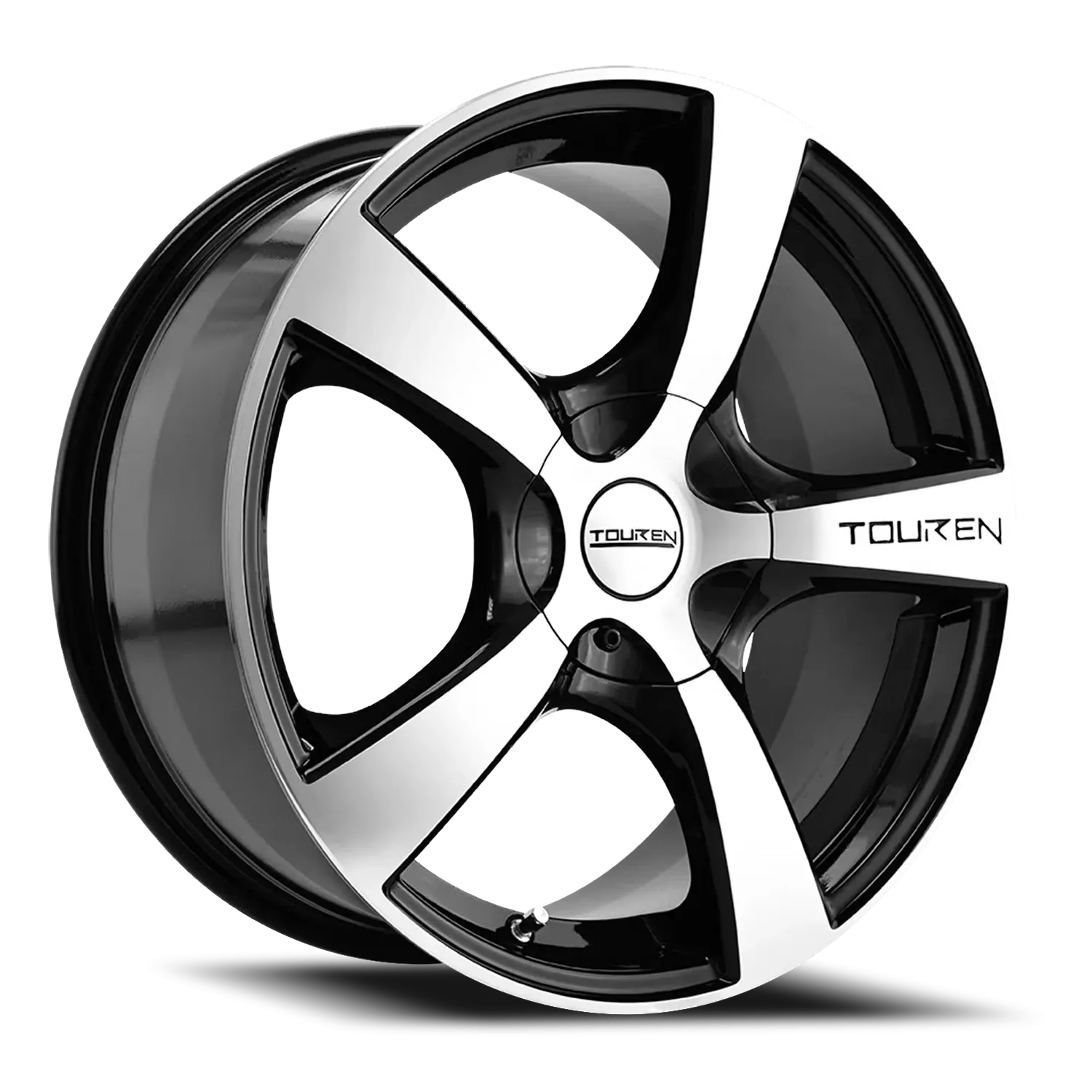 TOUREN TR9 3190 GLOSS BLACK MACHINED 16X7 GLOSS BLACK